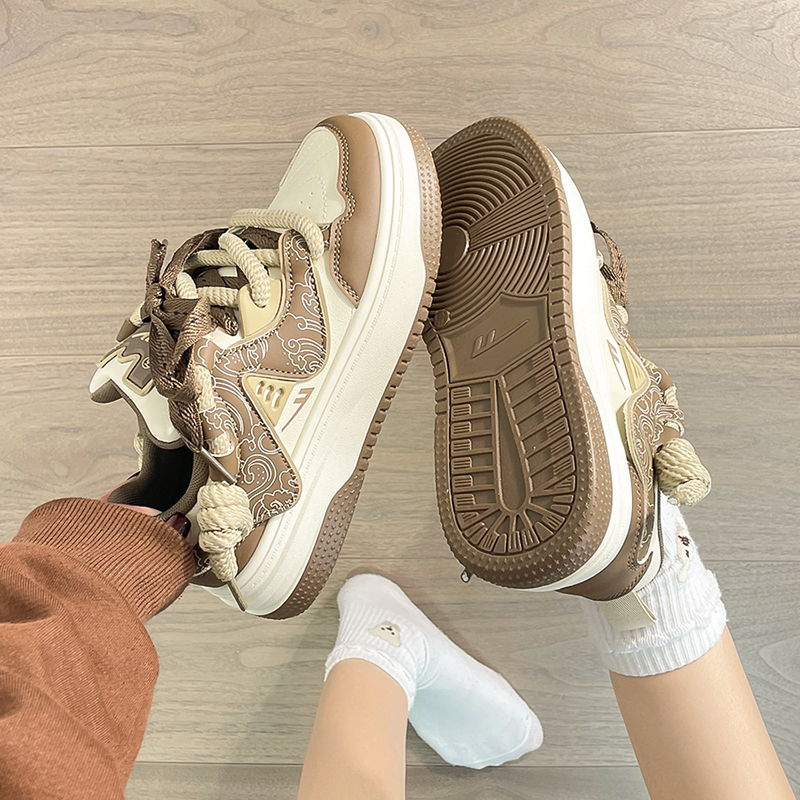 回力美拉德棉鞋厚底板鞋