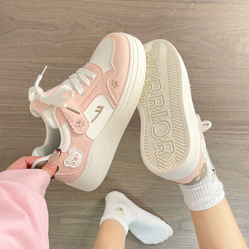 回力厚底面包鞋女2025新款