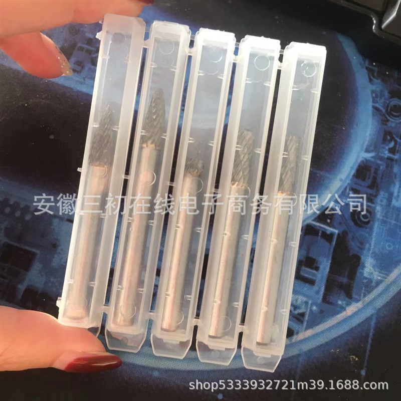 6X8 6x10硬质合金 钨钢磨头 旋转锉铣刀 木工木雕打磨头根雕刻刀