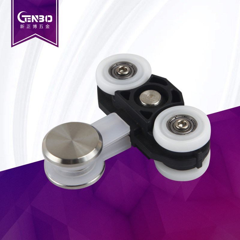 直供卫浴吊轮木门玻璃门衣柜门滑轮推拉门移动吊轮五金配件