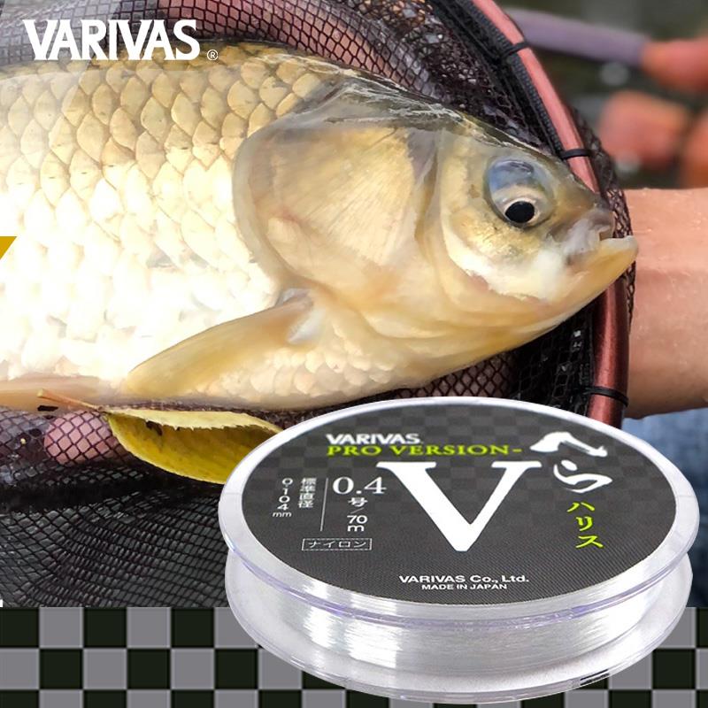 日本varivas瓦里瓦斯尼龙线山吹竞技主线子线黑坑路亚钓鱼线50米