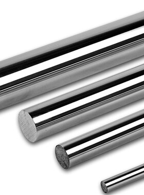 直线轴承 直线光轴镀铬硬轴软轴导轨光杆16mm18mm20mm22mm25mm