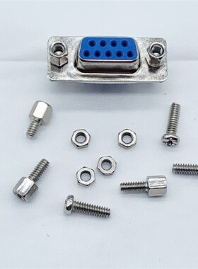 DB头十字槽螺丝4#-40*5+7DB9串口螺丝DB头六角螺柱VGA螺柱DB25DB9