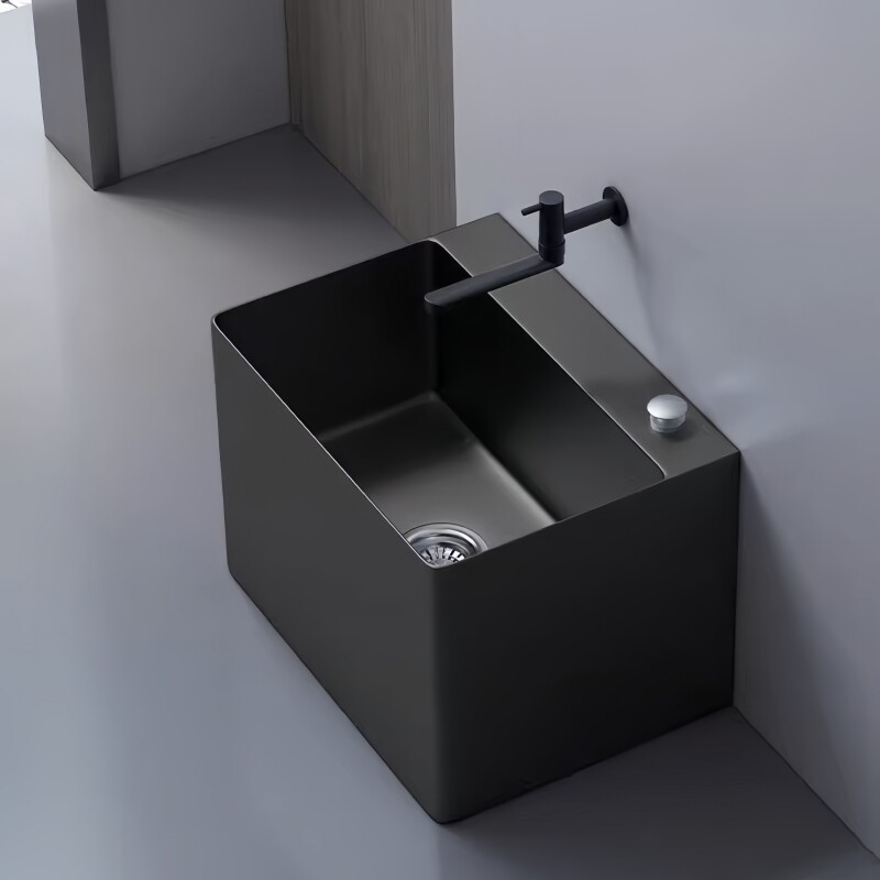 304黑色不锈钢拖把池工厂直营