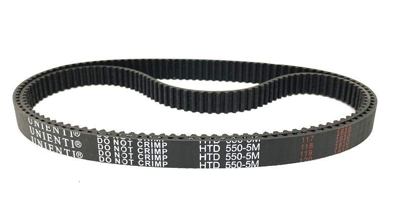 新品皮带同步带进口 HTD550-5M-15 冚车雕刻机数控车床编码器传动