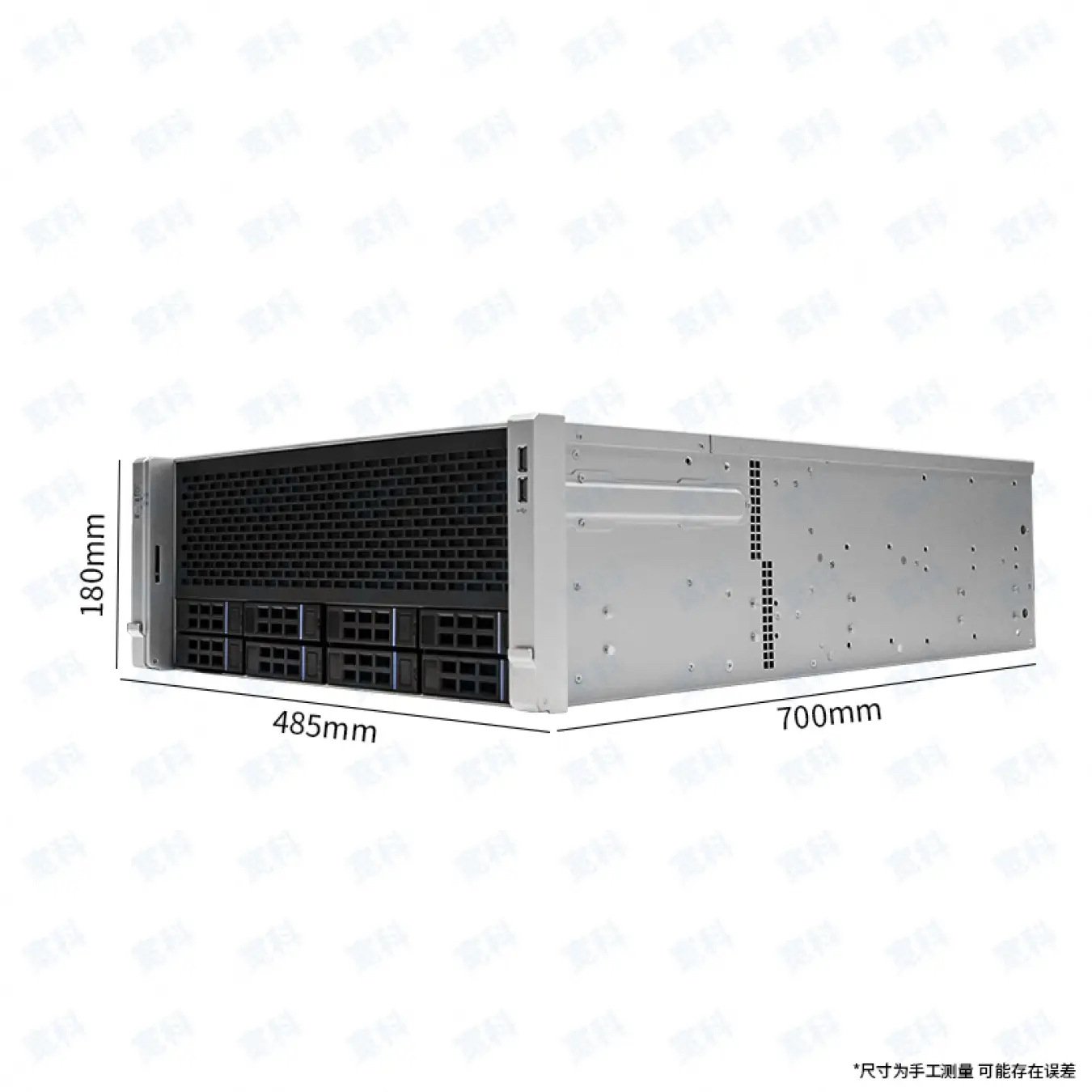 宽科 支持4路RTX4090/4080/A6000 深度学习GPU服务器 人工智能运