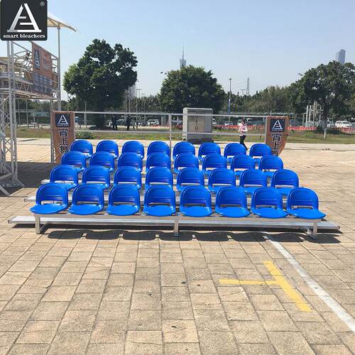 广看东厂家供应过道双铝BL-AL-04认合金台CE证篮球场运动员休息看