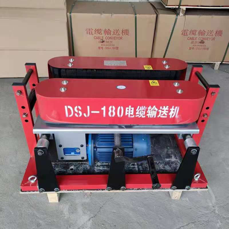 DSJ-180电力电缆传送机 汽油机型电缆牵引机新款轴传动拉线机