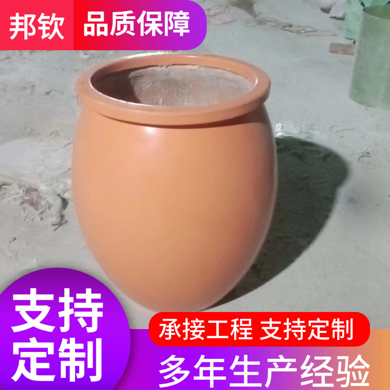 玻璃钢手糊花箱 长方形花盆隔断小区园林景观种植花箱