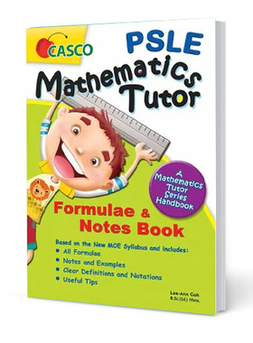 正版 Casco PSLE Maths Tutor F.A.N. Revised 新加坡数学 教辅练习册 公式与笔记小升初会考
