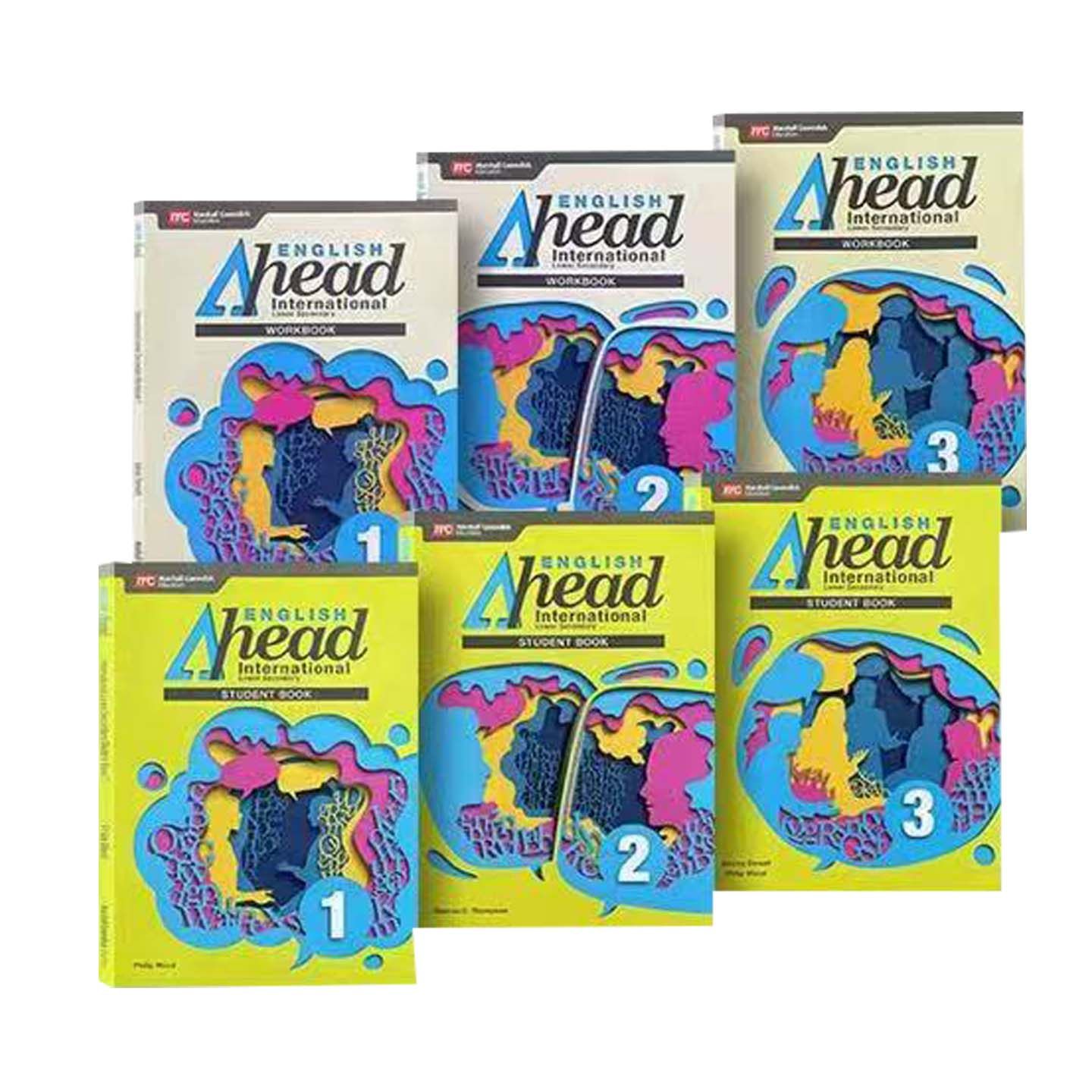 正版进口 新加坡中学英语教材 English Ahead 系列国际版 教材+练习册学生 英国剑桥考试 PET KET