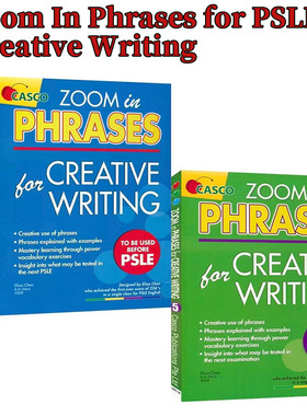 新加坡英语 小学创意写作 Zoom In Phrases for PSLE Creative Writing 小升初 新加坡书