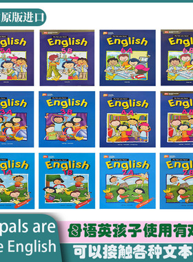 正版 MC 新加坡小学英语教材 my pals are here English Revised 新加坡版 学生教材和练习册套装 备考AEIS考试