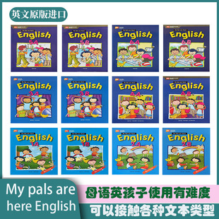 正版 MC 新加坡小学英语教材 my pals are here English Revised 新加坡版 学生教材和练习册套装 备考AEIS考试