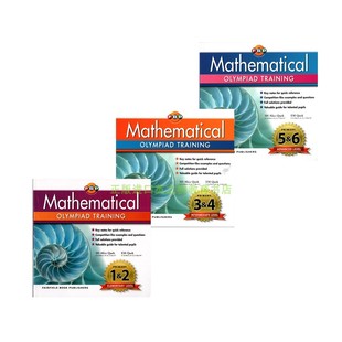 新加坡小学数学奥数  Singapore Maths Olympiad SASMO奥林匹克竞赛手册 1-6年英文原版教辅 Mathematical OLYMPIAD 思维提高