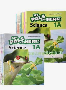 新加坡小学科学教材 My Pals are Here science 国际版 教材和活动本英文原版教材 国外科技书 MC出版science教材英文