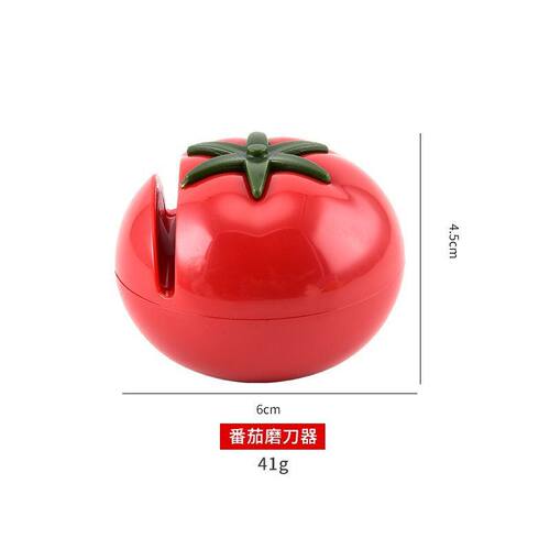 FUJINO创意番茄造型纳米磨刀器家用迷你快速磨刀石厨房刀具开刃