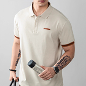 莱赛尔高端轻奢POLO衫 凉感休闲商务翻领T恤潮 2025新款 男短袖 夏季