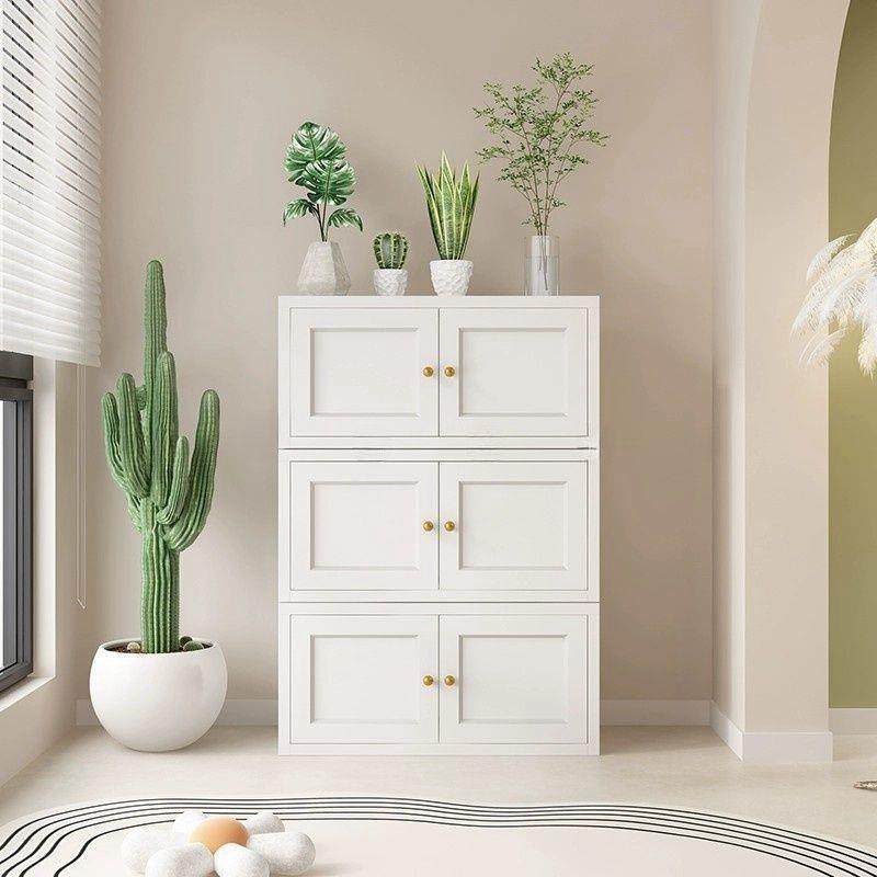 dpp铁艺法式阳台储物柜收纳组合柜床下小矮柜书柜家用儿童置物架