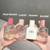 zara香水试香轻柔绽放红粉佳人秘密花园奶香木质香高级感花香试香