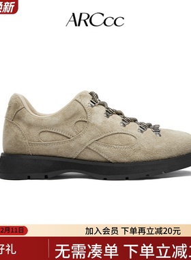 ARCcc Mobius A05 登山德比皮鞋 增高真皮牛反绒休闲鞋 秋冬保暖