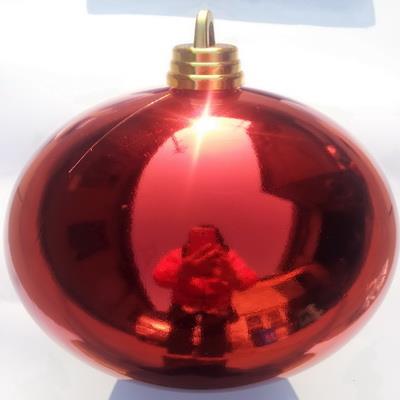 50cm圣诞球圣诞树装饰球诞球镜面球亮光亚光镀球彩球酒店商厂装饰