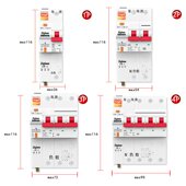 涂鸦ZigBee智能计量漏电断路器 远程控制空开 WiFi过欠压保护微型