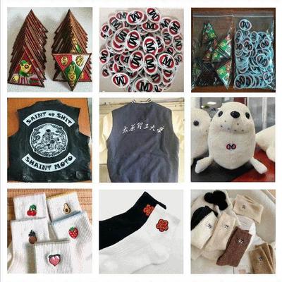 热销电脑刺绣加工定制各种服装T恤公司logo 绣花贴 衣服布贴