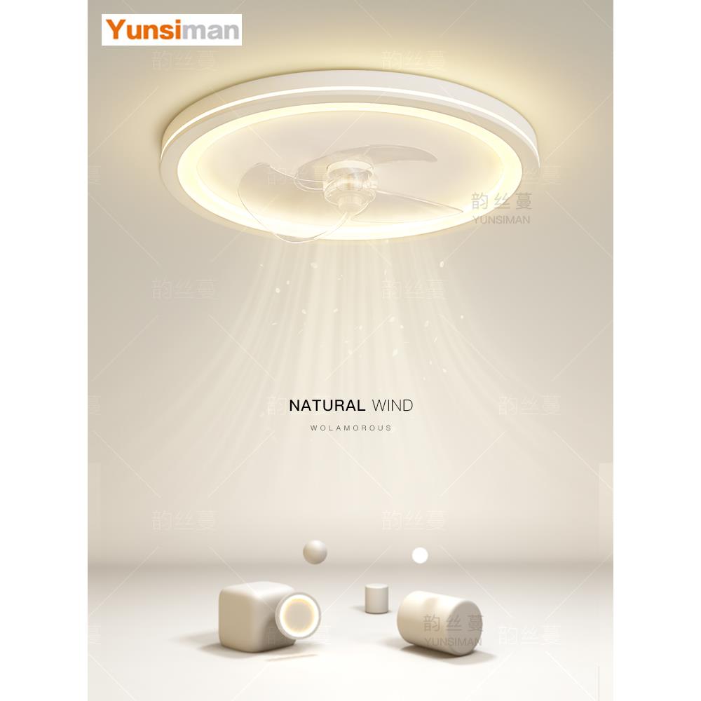 创意风扇灯卧室灯简单现代Led吸顶灯客厅灯餐厅2025新灯