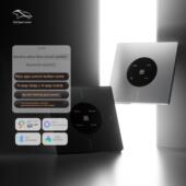 平头熊AK max四开免刻字超薄显示屏智能开关控制面板mesh2.0