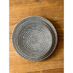 陆升Luzerne都市系列雨花台印花平盘牛排盘圆盘汤碗面碗无铅无隔