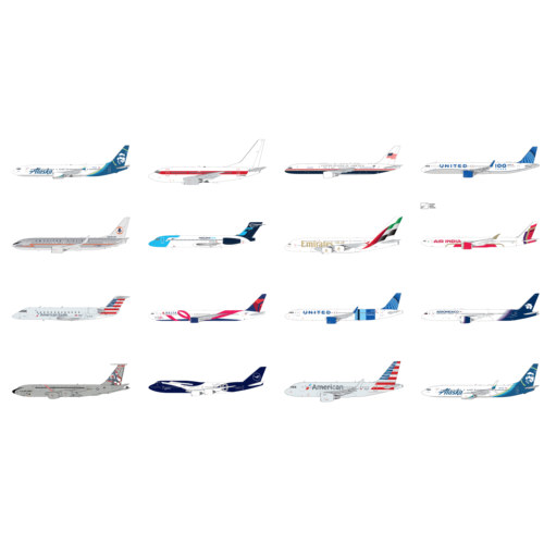 8月新品GeminiJets模型YU定链接