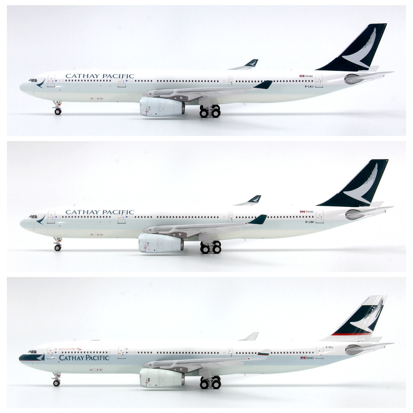 GS飞机模型国泰航空A330-300图片