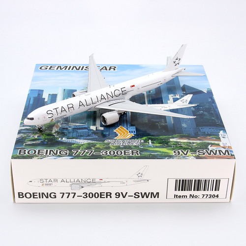 GS模型77304新加坡航空9V-SWM