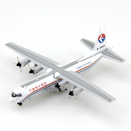 C Model C0003 中国东方航空 L-100-30 B-3004 合金飞机模型1/400