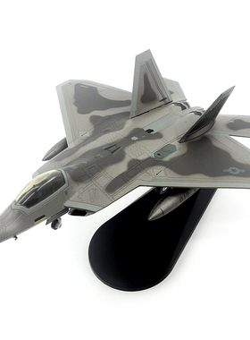 WLTK美国空军F-22A猛禽隐形战斗机03-4049 F22成品飞机模型1/100
