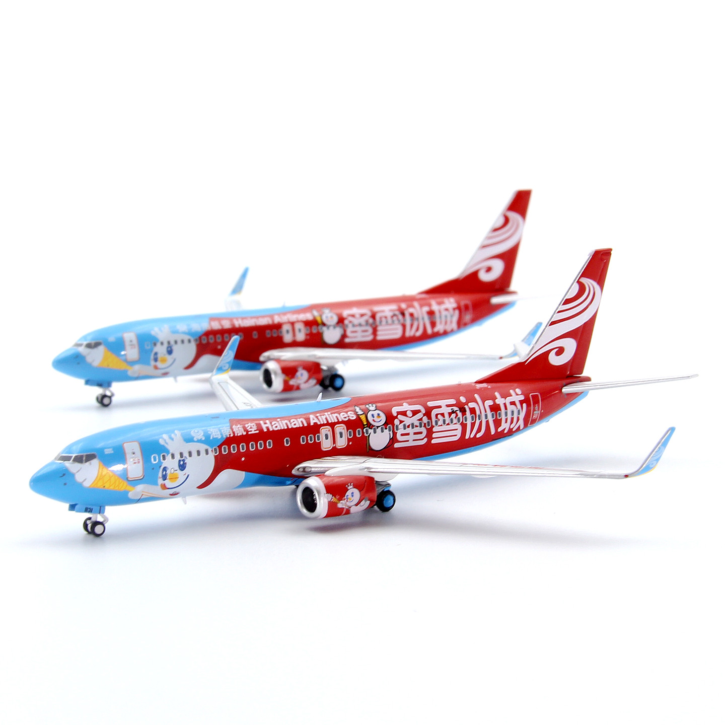 PandaModel 海南航空 波音B737-800 B-1131 B-1141 飞机模型1/400
