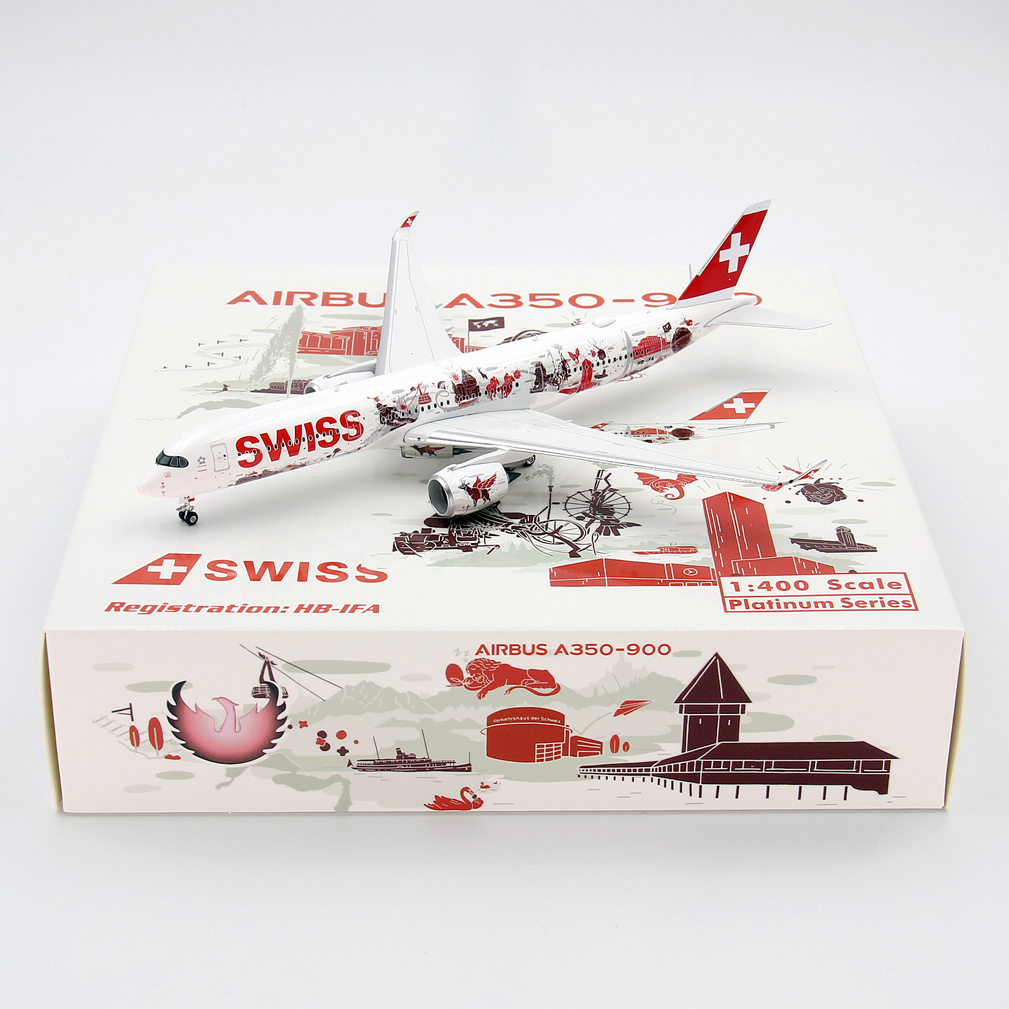 PH飞机模型12003瑞士航空HB-IFA