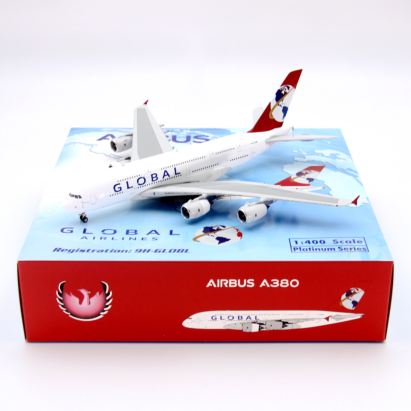 PH飞机模型12012A3809H-GLOBL