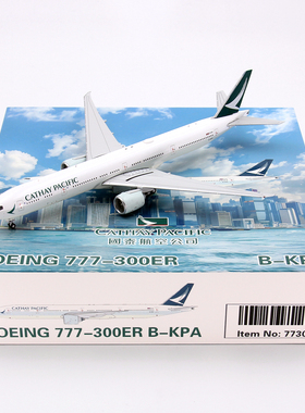 GeminiStar 77308 国泰航空波音B777-300ER B-KPA客飞机模型1/400