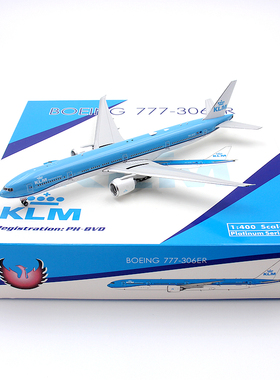 Phoenix 11978 荷兰航空 波音B777-300ER PH-BVD 客飞机模型1/400