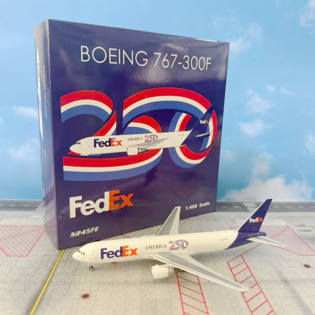 Phoenix 04716 04703联邦快递航空B767-300F N245FE N244FE 1/400