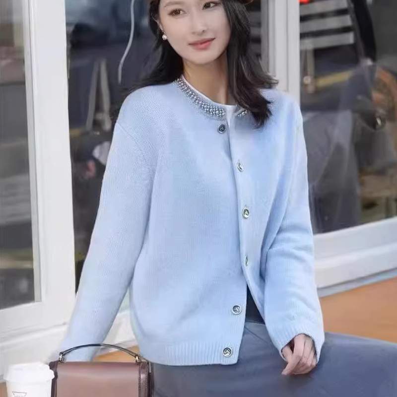 【商场同款】阿玛施保暖针织开衫