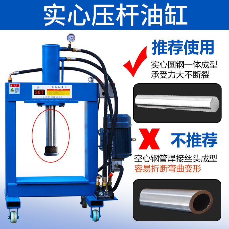 压力机电动液压机小型压床电机维修工具汽修车工具轴承油压机龙门
