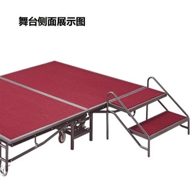活动移动舞台阶梯 舞台台阶 舞台梯子 2层楼梯和3层阶梯踏步