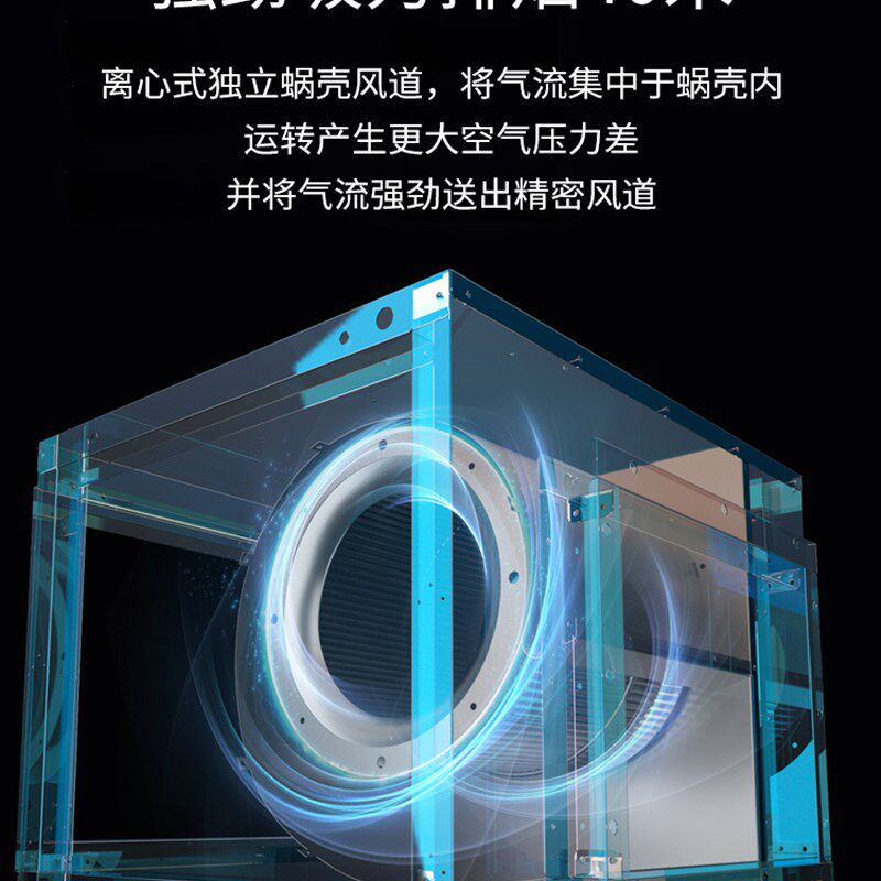 西蒙柜式管道离心风机强力抽风机商用吊顶大功率排气机箱式送风机