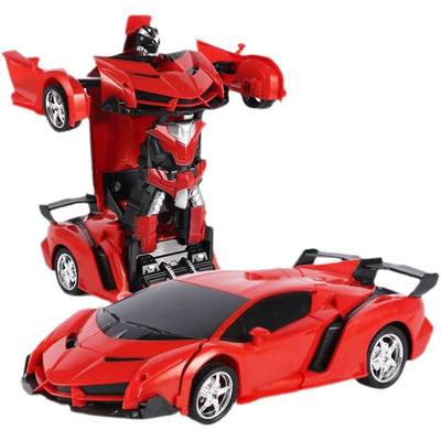 问陆变形遥控汽车金刚机器人可充电网红儿童玩具车男孩子生日礼物