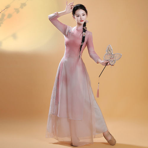 古典舞蹈服女练功服飘逸