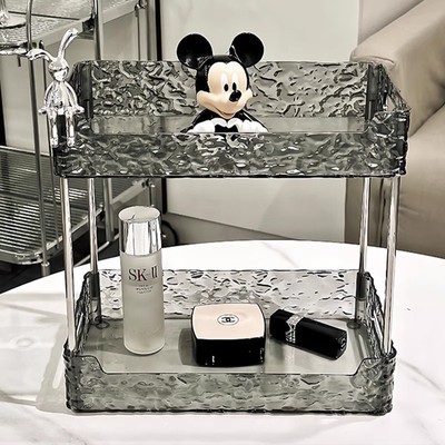 日本化妆品护肤品亚克力置物架