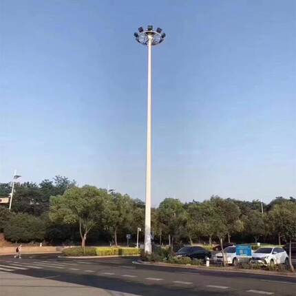 扬州路灯厂家 销售升降式高杆灯 立交桥LED高杆灯 25米钠灯高杆灯